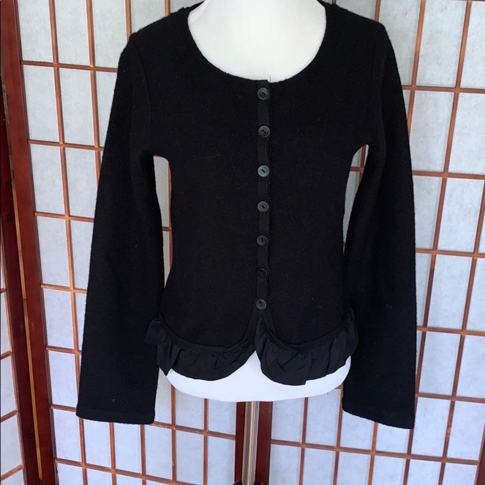 Anthropologie Moth Wool Cardigan